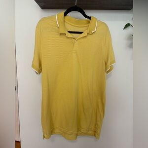 Goodfellow & Co Mustard Polo Shirt